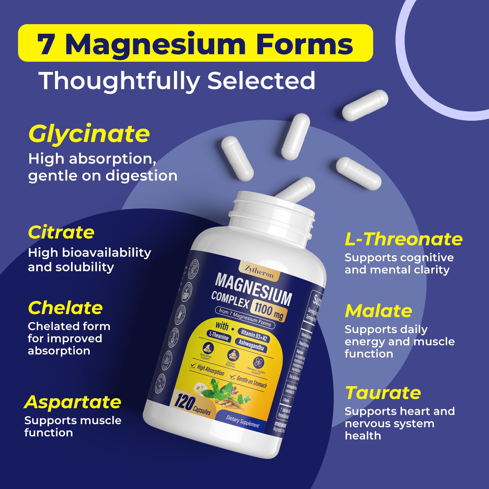 Zytheron Magnesium Glycinate Complex 150g packaging