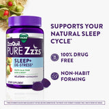 ZzzQuil De-Stress Melatonin Gummies side view