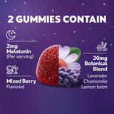 ZzzQuil Pure Zzzs Melatonin Gummies with chamomile and lavender ingredients